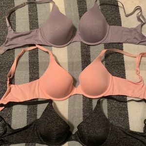 Victoria’s Secret uplift semi Demi bundle-3 32B